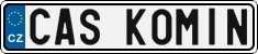 License plate of the Czech Republic, Vanity Plates