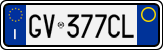 License plate of Italy, Cars (1994 year series)