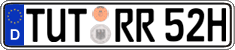 German license plate, Plates for oldtimers (type 