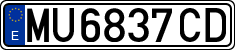 License plates of Spain, 1971 year series