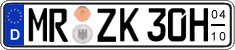German license plate, Seasonal plates (Oldtimers)