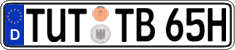 German license plate, Plates for oldtimers (type 