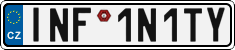 License plate of the Czech Republic, Vanity Plates