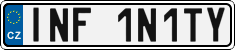 License plate of the Czech Republic, Vanity Plates