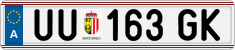 License plate of Austria, Regular plates