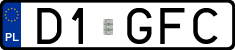 License plates of Poland, Vanity Plates