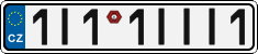 License plate of the Czech Republic, Vanity Plates