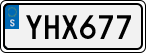 License plate of Sweden, Regular plates