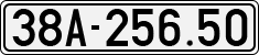 License plate of Vietnam, Cars