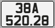 License plate of Vietnam, Cars