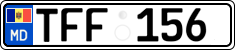 License plate of Moldova, Cars (2015)