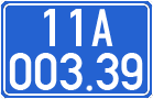 License plate of Vietnam, Government and public administrations