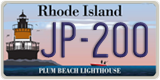 Rhode Island, Specialty plates
