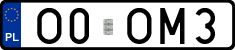 License plates of Poland, Vanity Plates