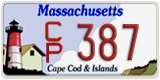 Massachusetts, Specialty plates (AB 1234)