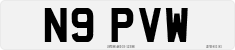 License plate of the United Kingdom, 1983 year system