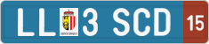 License plate of Austria, Provisional