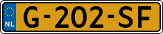 License plate of the Netherlands, Cars