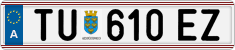License plate of Austria, Regular plates