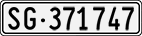 License plate of Switzerland, Cars
