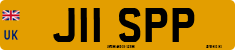 License plate of the United Kingdom, 1983 year system