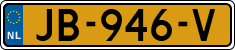 License plate of the Netherlands, Cars