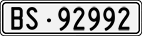 License plate of Switzerland, Cars