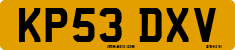 License plate of the United Kingdom, 2001 year system