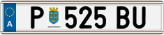 License plate of Austria, Regular plates
