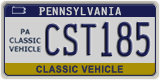 Pennsylvania, Vanity Plates