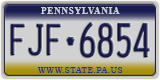 Pennsylvania, ABC-1234