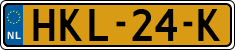 License plate of the Netherlands, Cars