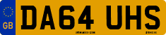 License plate of the United Kingdom, 2001 year system