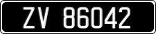 License plate of Ireland, Oldtimers
