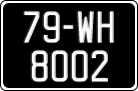 License plate of Ireland, Regular plates