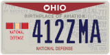 Ohio, Specialty plates (123ABC)