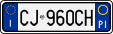 License plate of Italy, Cars (1994 year series)