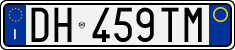 License plate of Italy, Cars (1994 year series)