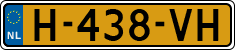 License plate of the Netherlands, Cars