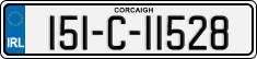License plate of Ireland, Regular plates