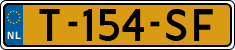 License plate of the Netherlands, Cars