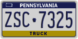 Pennsylvania, ABC-1234