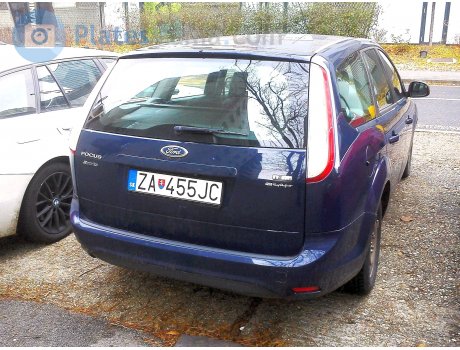 ZA-455JC, Ford Focus