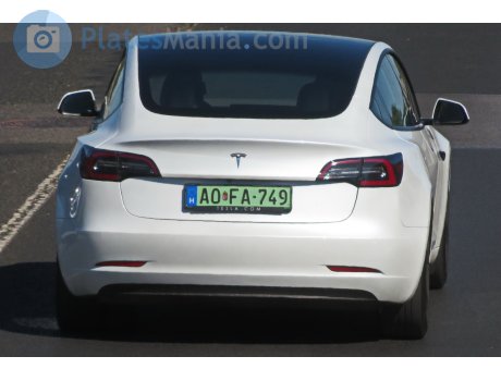 AO FA-749, Tesla Model 3