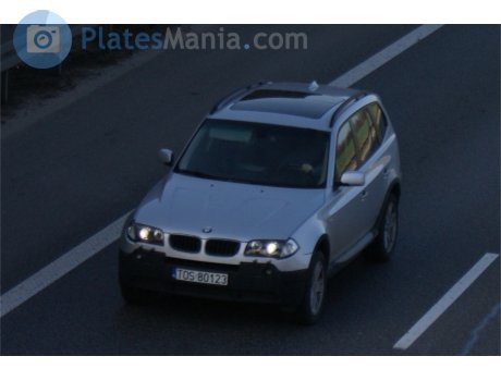 TOS 80123, BMW X3