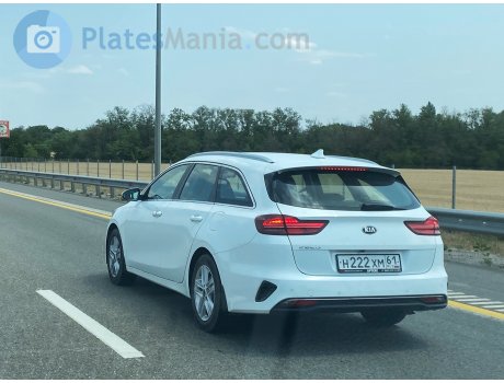 н222хм61, Kia Ceed