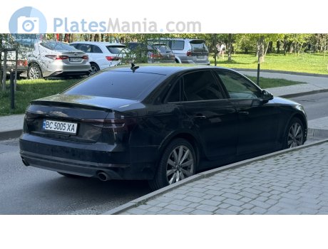 BC 5005 XA, Audi A4