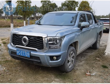 沪C·ET709, Great Wall (GWM) Poer (Pao/P-Series/Ute)