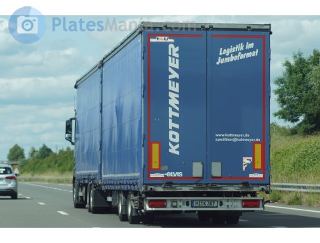 MI K 387, H&W Trailer