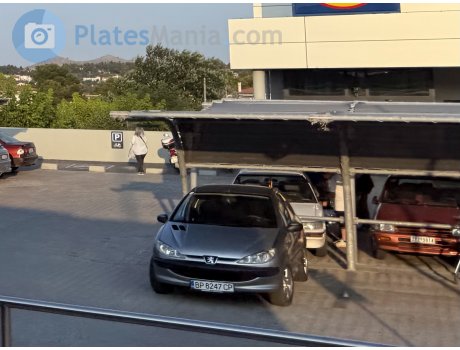 BP 8247 CP, Peugeot 206